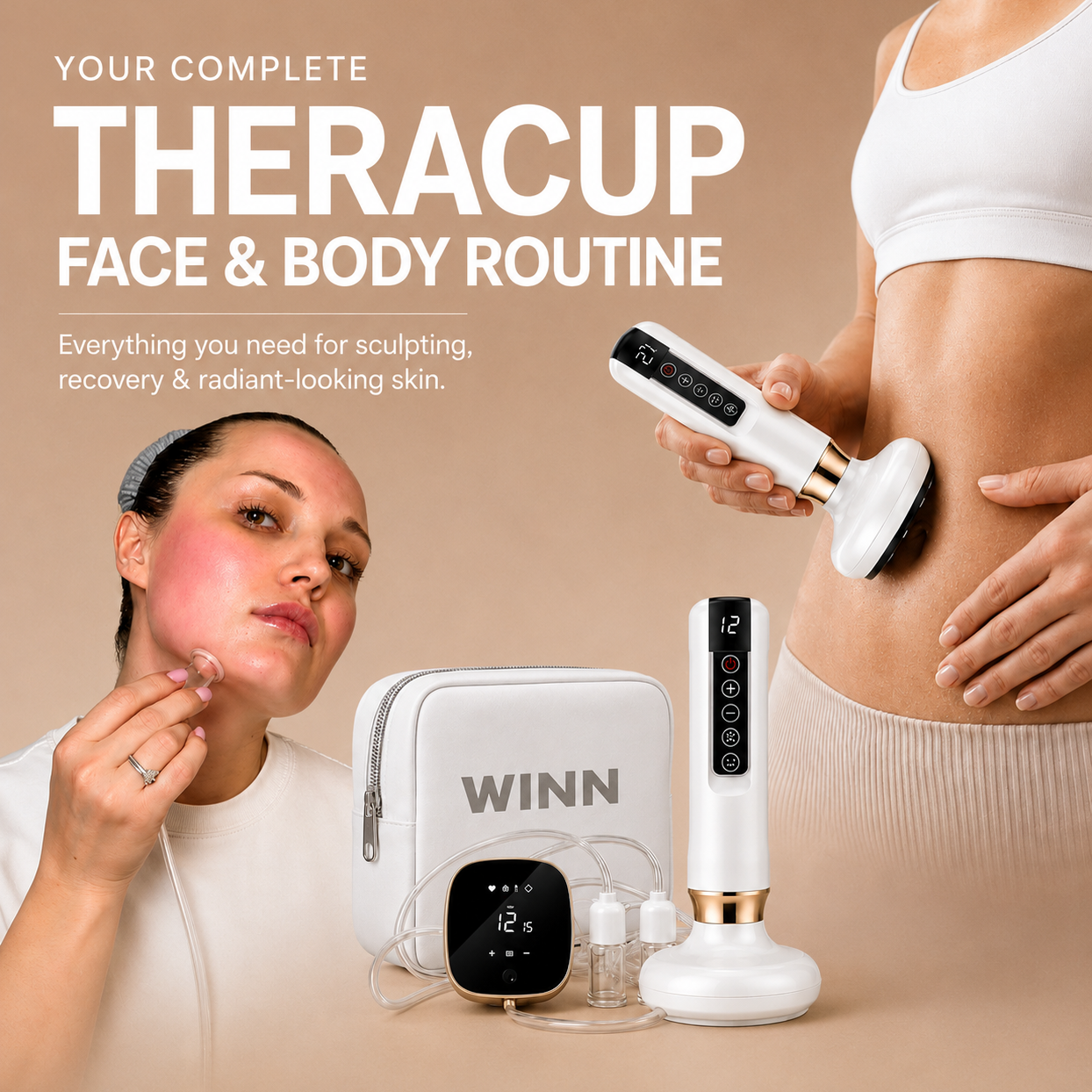 TheraCup Facial Cupping & Sculpting System